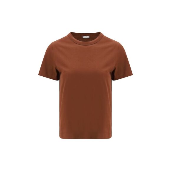 Brunello Cucinelli Women Monochrome T-Shirt